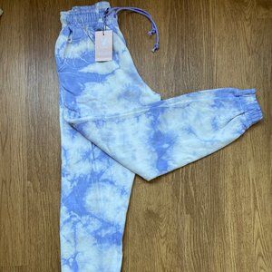 Playboy x Missguided Lilac Purple Tye Dye Joggers